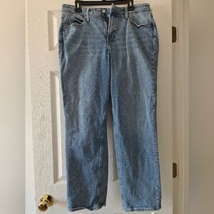 Old Navy Light Blue Straight Leg Jeans